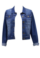 Country Denim Cropped Denim Jacket Denim