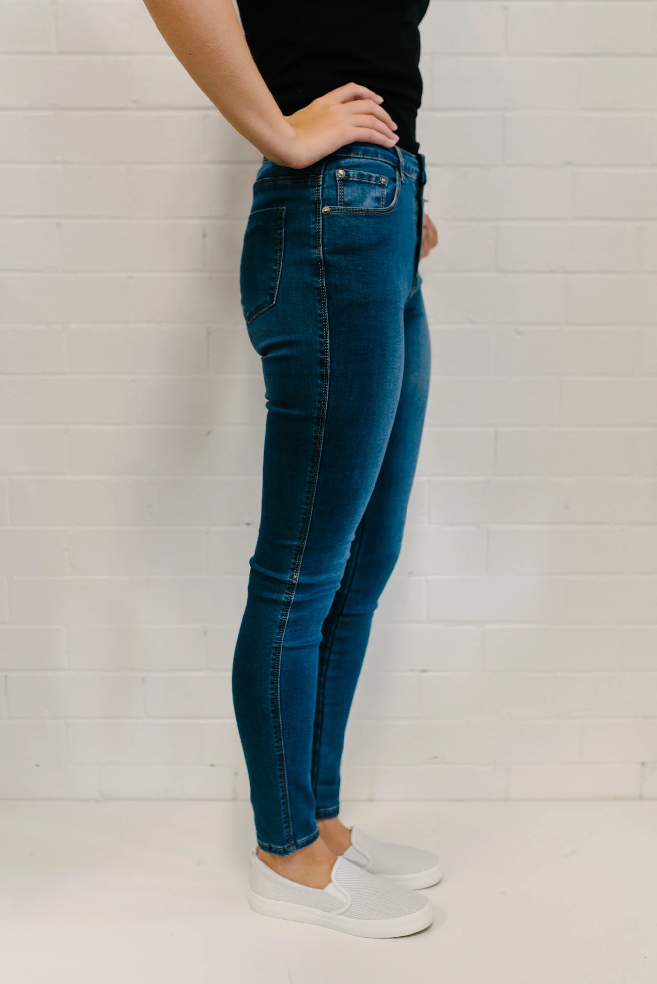 Country Denim Skinny Jeans Dark Denim